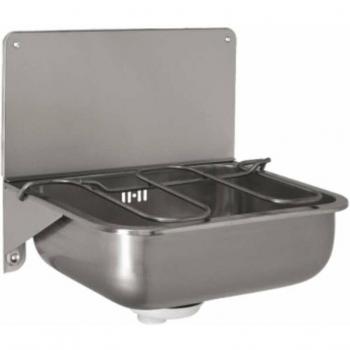 Silueta de Vertedero Sanela SLVN 01 – Acero Inoxidable, 44x33 cm