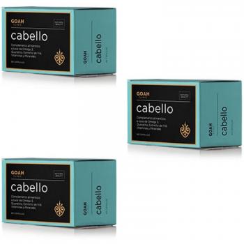 Goah Clinic Cabello 180 Capsulas Triplo Promocion