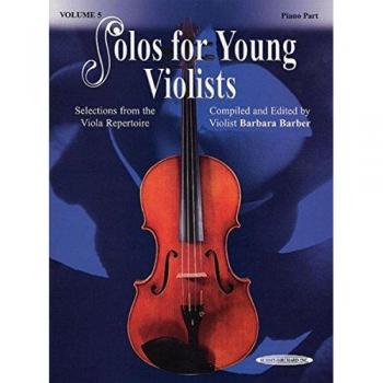 Solos for Young Violists, Vol. 5: Selections from the Viola Repertoire