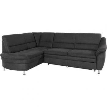 Cardoso L‑Form Premium Nubuck Ecksofa – 100 % Polyester
