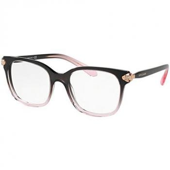 Bulgari Adult 0BV 4158B 5449 52 Black Gradient Pink Sunglass Set (Unisex)