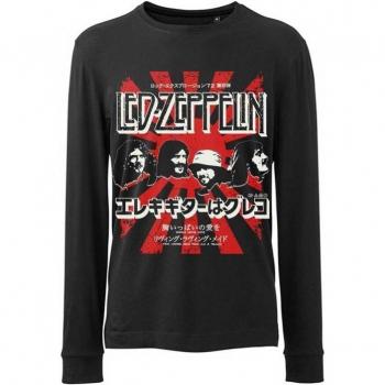Led Zeppelin Unisex Langarm-Tee aus hochwertiger Baumwolle