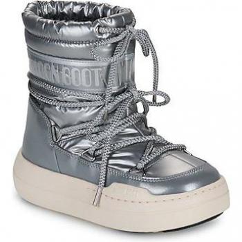Bottes neige enfant Moon Boot MB JR PARK BOOT Argenté 34