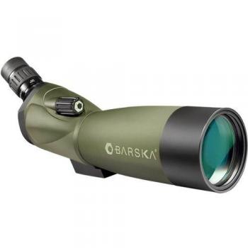 BARSKA WP Blackhawk Porro 20-60x60mm Spotting Scope (Angled, Green)