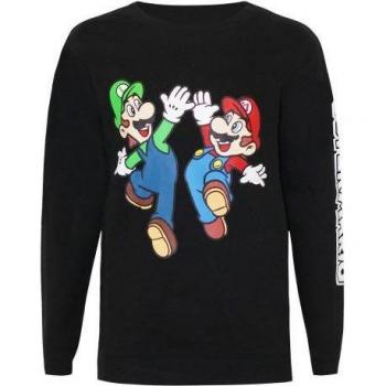 Felpa Super Mario NS6174 – Edition Limited, Colore Nero