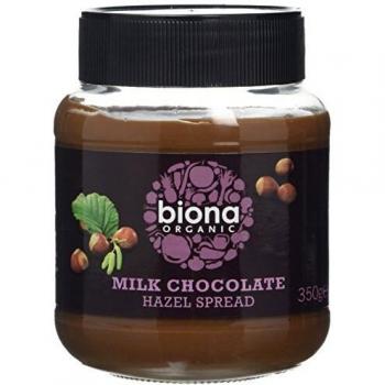 Biona Organic Milk Chocolate Hazel Spread, 350g