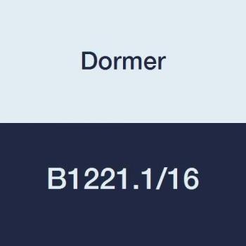 Broca de Escariado Dormer B122 D.1.1 / 16 pulg. HSS con Revestimiento Z.5
