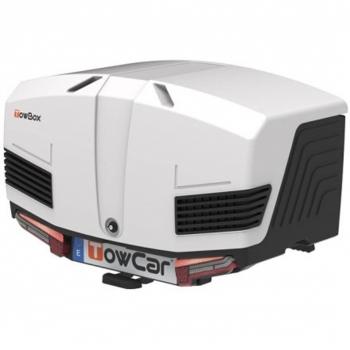 Baule gancio traino Towbox V3 bianco 400L