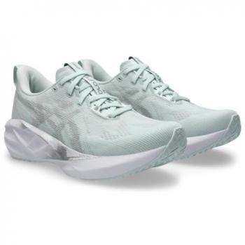 Zapatillas Running Asics Novablast 5 23.5 Aqua Pura/Gris Sellado