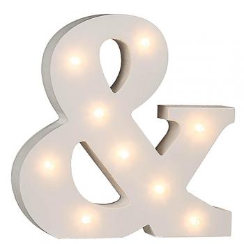 Simbolo Illuminato & in Legno