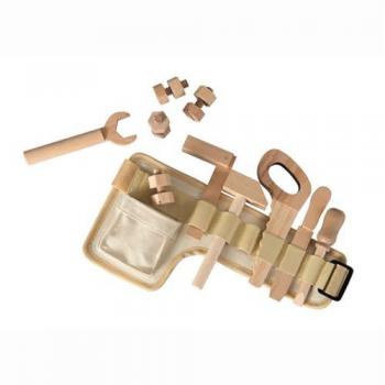 Ceinture du Bricoleur en Bois et Tissu
