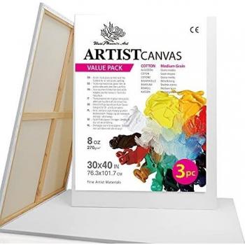 Phoenix Pre-Stretched Canvas Bundle, 3‑Pack – 30x40″
