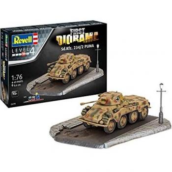 Revell maquette militaire First diorama Set 03298 Sd.Kfz. 234/2 Puma