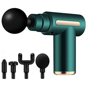 KLACK Pistola de Masaje Muscular QTKLACK146 Verde