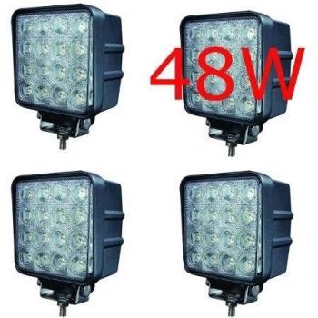 Antiniebla 4×48W LED Luz de Trabajo Blanco