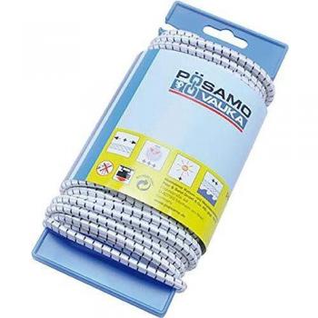 Corda in gomma 8 mm con haspel 10 m – nero e bianco