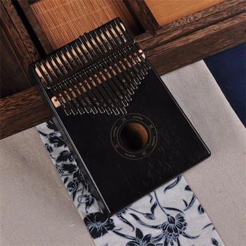 17 Schlüssel Holz Kalimba Daumenklavier