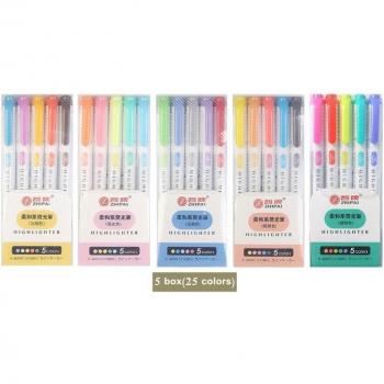 Fluo‑Fusion Dual Head Markers 25‑Color Pack