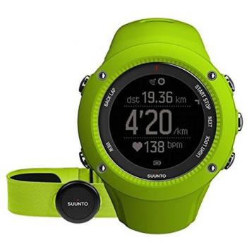 Suunto Multifunktionsuhr (HR) GPS-Uhr SS021261000 Ambit 3 Run