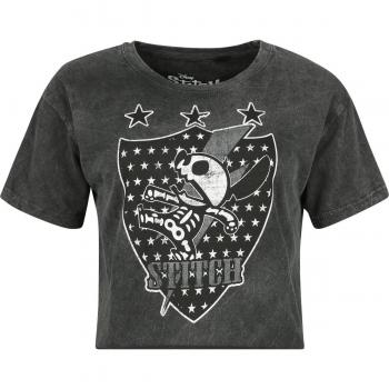 T‑Shirt Noir Stitch – Lilo & Stitch – Femmes S à XXL – Squelette