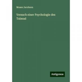 Versuch einer Psychologie des Talmud