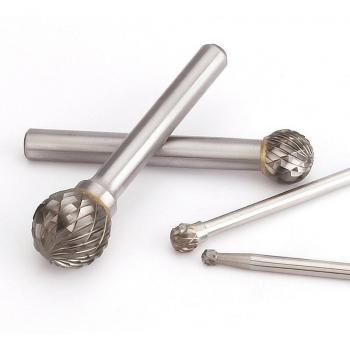 Lima rotativa de acero de tungsteno YG8, 8mm