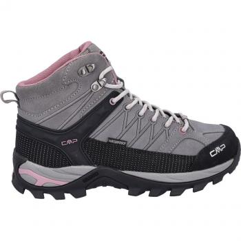 Scarpe CMP Rigel Mid Donna 38 Impermeabili Rosa/Grigio/Nero