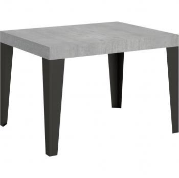 Table Extensible Anthracite Flame 70x110/194 cm