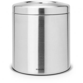 Brabantia Table Bin Pattumiera da Tavolo in Acciaio Opaco, 1,5 l (k4C) (TG. 1,5 l)