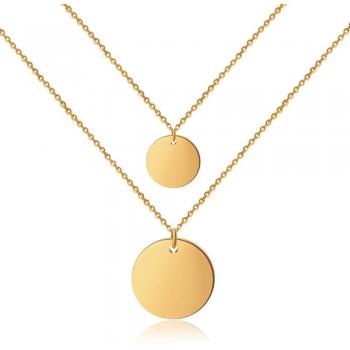 GD GOOD.designs Collier Double Femme Or Rose