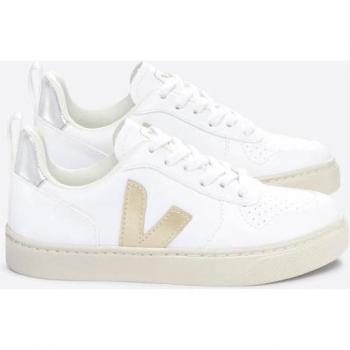 VEJA V-10 Farb-Logo Sneaker
