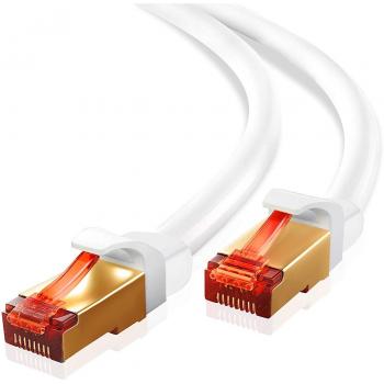 Cat7 GBPS Kabel 5 m – IBRA (Zwei Pack) – Weiß