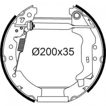 Valeo 554959: Conjunto Maxila de Travão