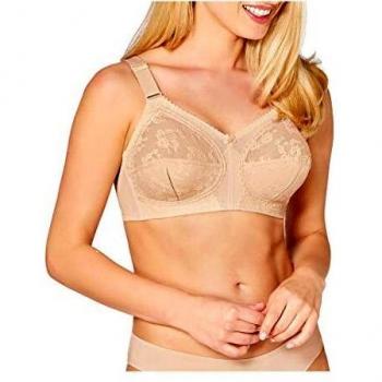 Triumph Bügelloser BH »Doreen X«, Cup B-E, ohne Bügel mit Spitze, Cups mit softer Polsterung