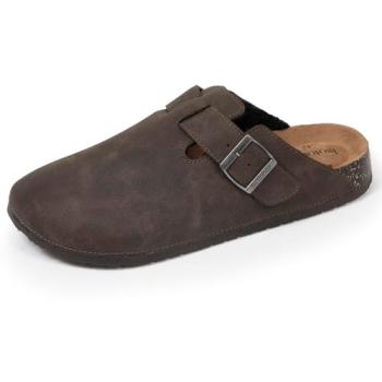 Sabots Isotoner Marron Talon Confort Homme