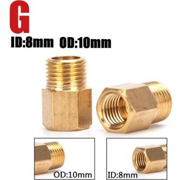 Coupleur rapide cuivre 3 pièces M10x1 M8x1