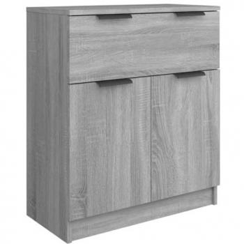 Meuble de rangement cuisine Sonoma – 60×30×70 cm – bois d'ingénierie – 2 portes et 1 tiroir