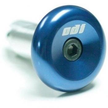 Tapa para Manillar Bicicleta Aluminio Azul