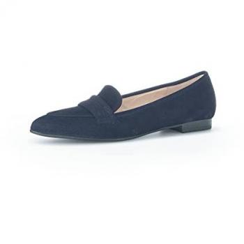 Gabor Damen Slipper Blau Flacher Absatz Größe 38