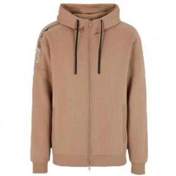 EA7 Emporio Armani Felpa con Logo Tape FZ