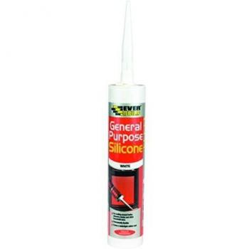 Everbuild General Purpose Silicone Sealant White 310ml