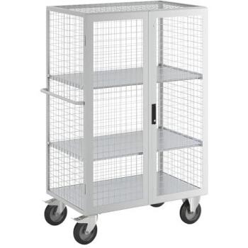 Carrello ESD con Porta a Due Battenti Eurokraft Pro