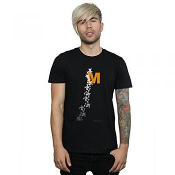 T-Shirt Disney Uomo Mickey Mouse in Silhouette