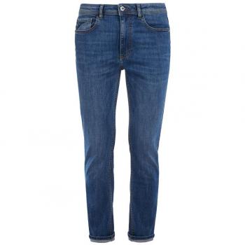 Pantalone Blu Cotton W30 Fred Mello