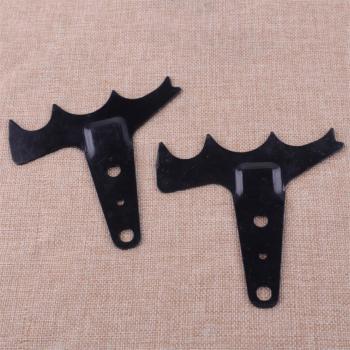 LETAOSK 2pcs Black Steel Felling Dog Bumper Spikes for Husqvarna Chainsaw Models