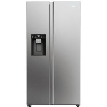 Haier Side-by-Side SBS SERIES 7 HSW79F18CIMM, 177,5 cm hoch, 90,5 cm breit, 178 cm hoch, 91 cm breit, Nutzinhalt: 601 Liter, HumidityZone