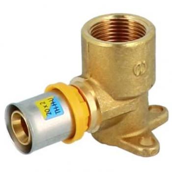 Presa de Pared con Brida Trifurcada ½”×16 – Multicapa