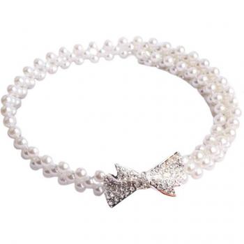 Simple Pearl Dress Belt