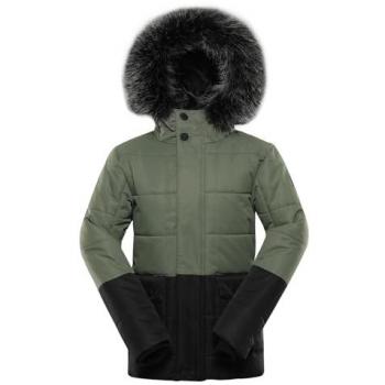 Giacca Antivento e Impermeabile Alpine Pro Egypo Verde 140-146 cm
