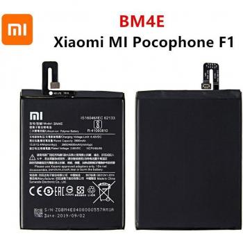 Batería de teléfono original BM4E 4000mAh para Xiaomi Pocophone F1